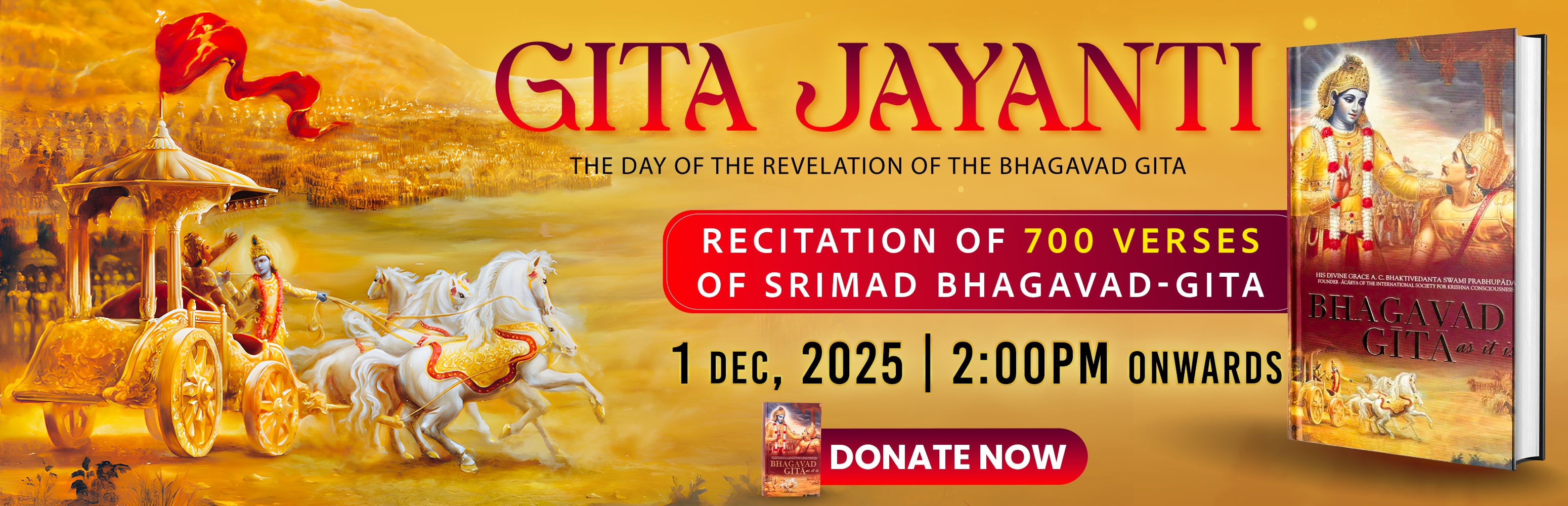 Gita Jayanti 2025