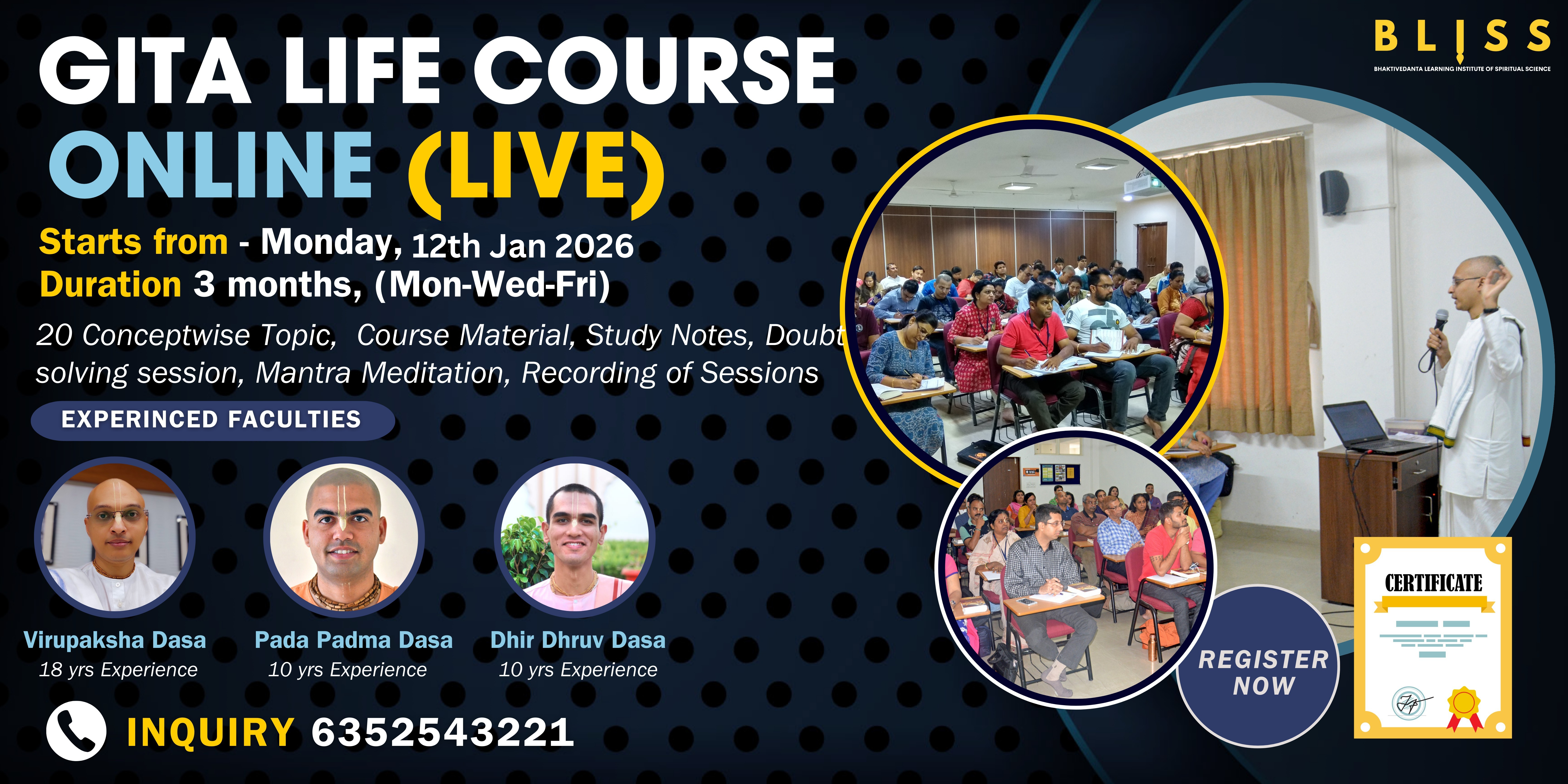 Gita Life Course - Online