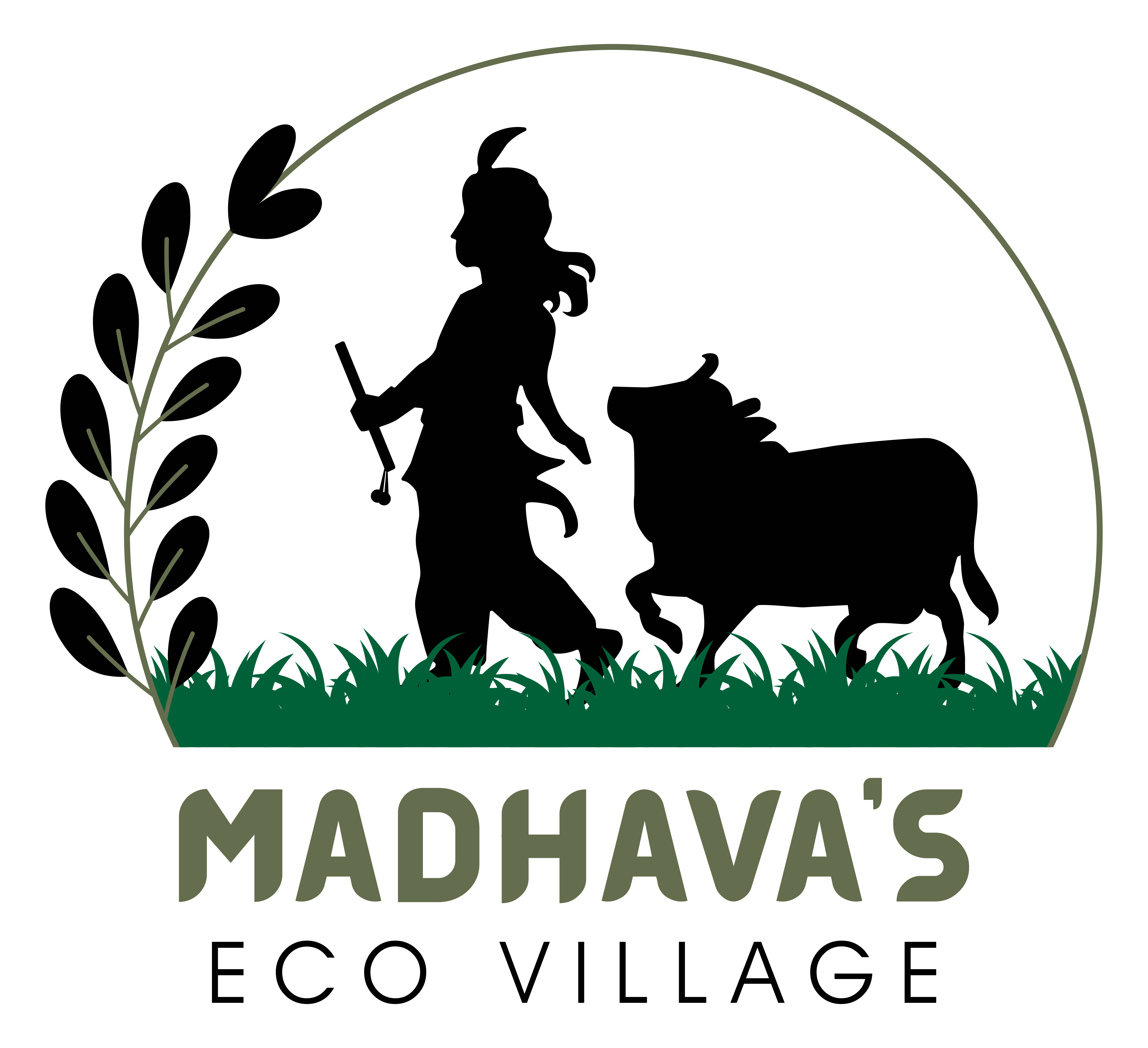 Madhava's Eco Village Logo