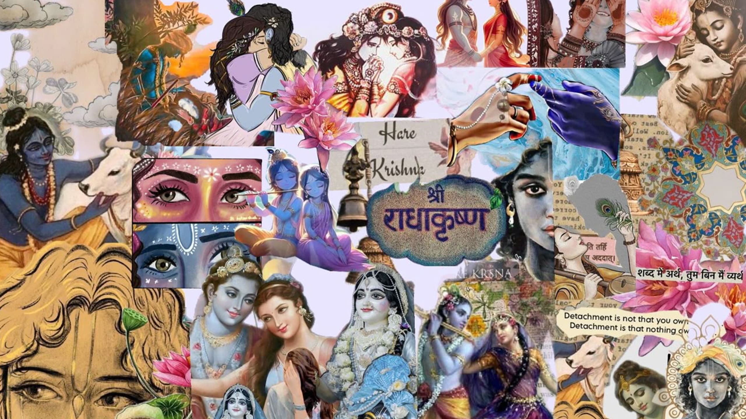 Why Radharani's name comes before Krishna's