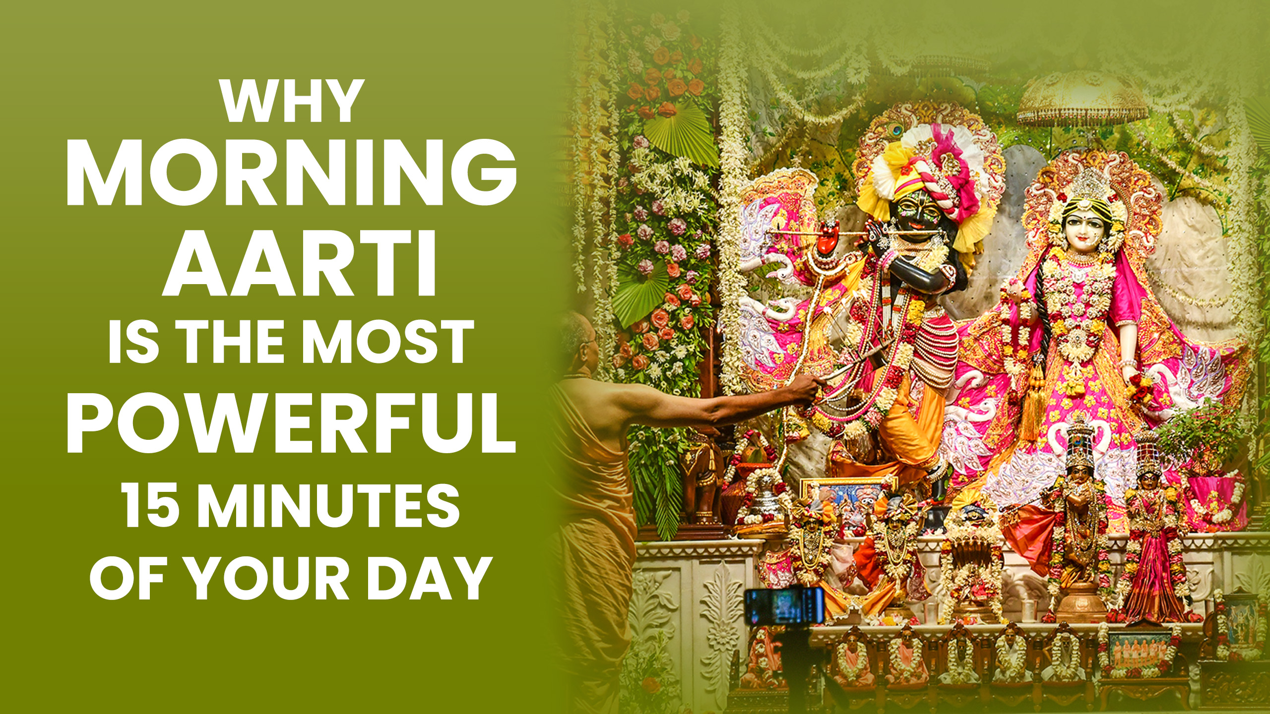 Why Morning Aarti is the Most Powerful 15 Minutes 