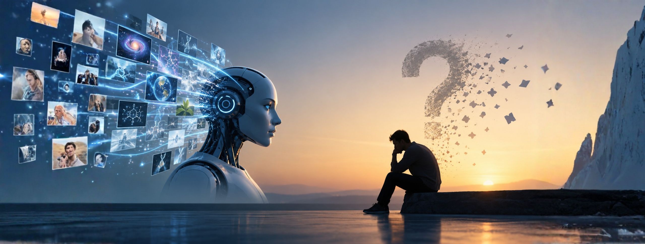 When machine knows answer, but we forget question