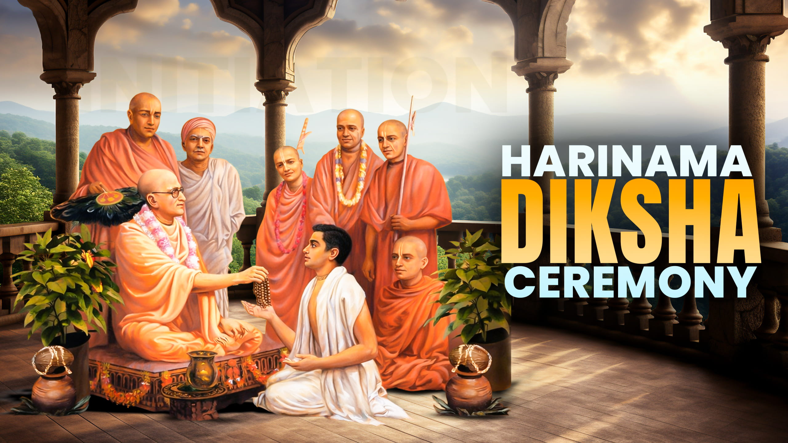 Harinama Diksha Ceremony (Initiation)