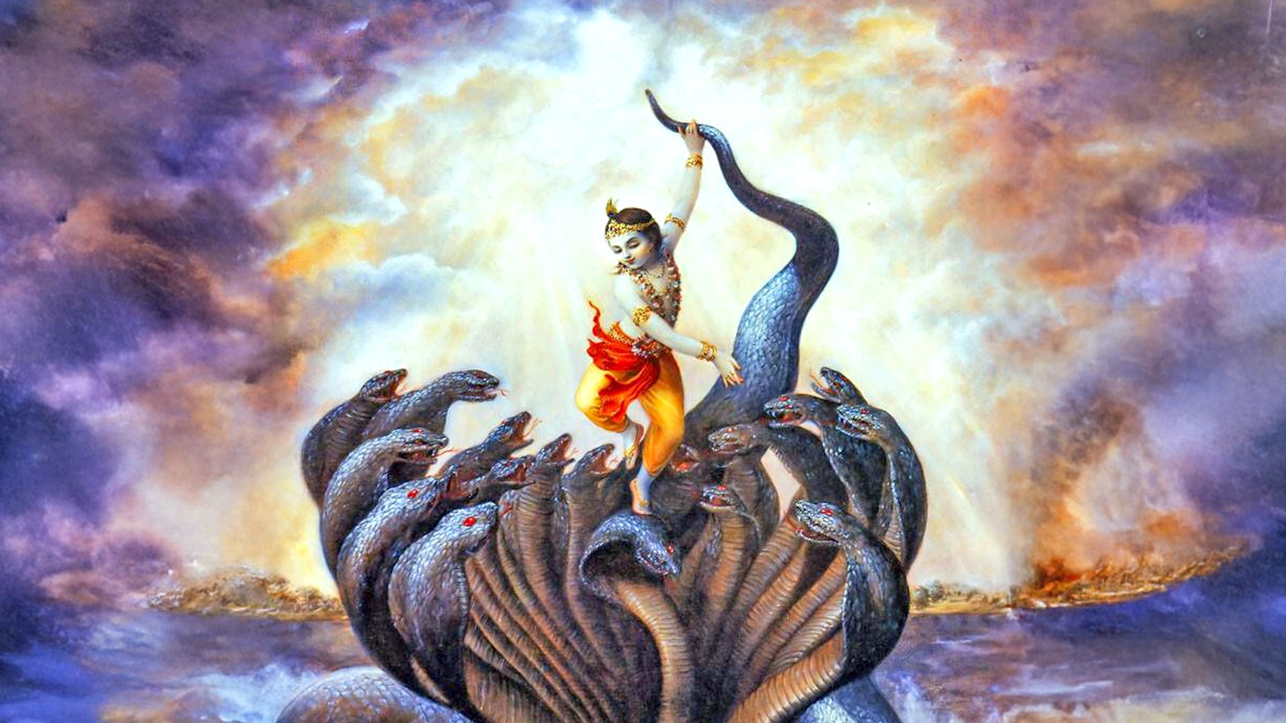 Superhuman Qualities of Krishna's Birth