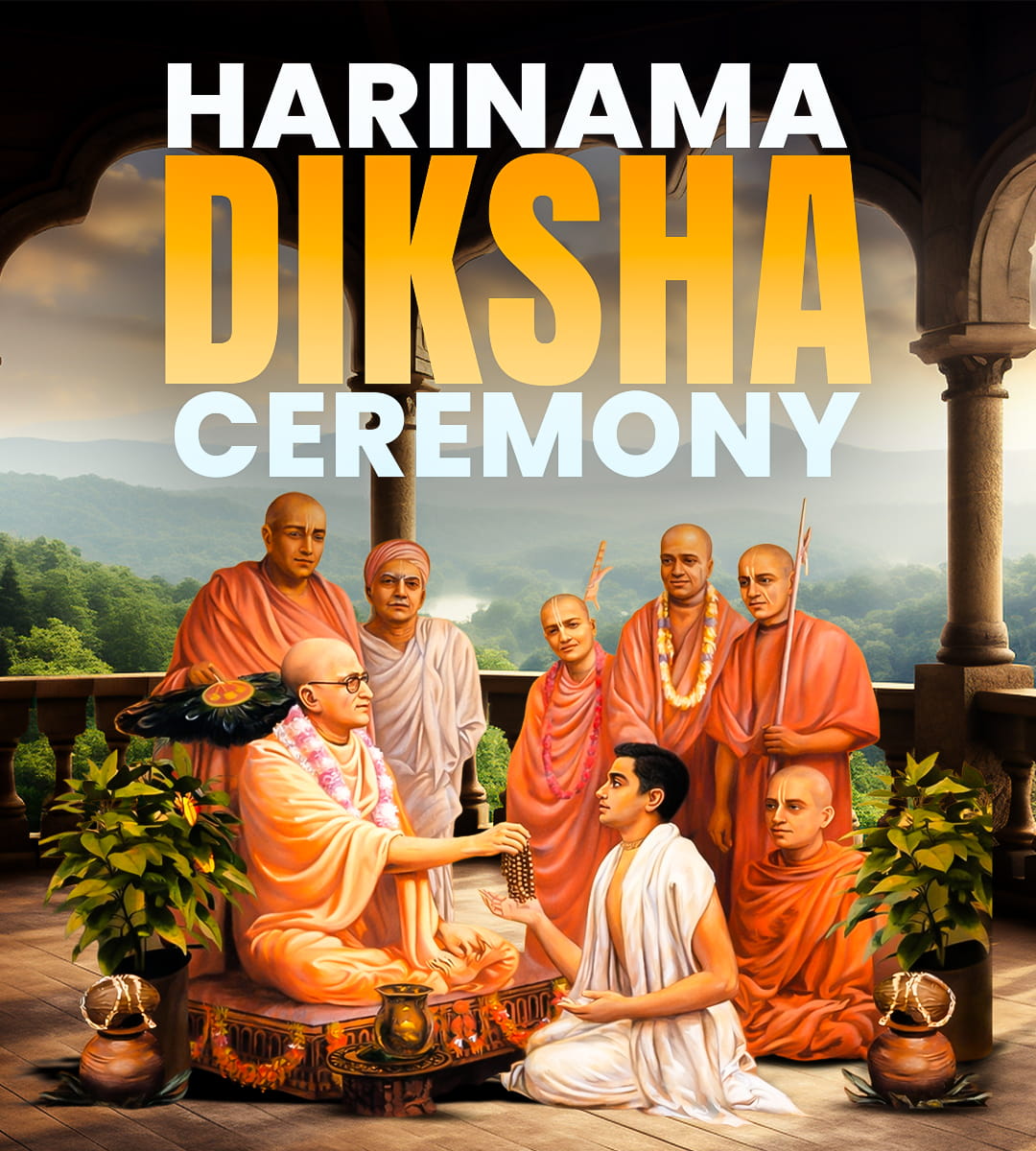 Harinama Diksha Ceremony (Initiation)