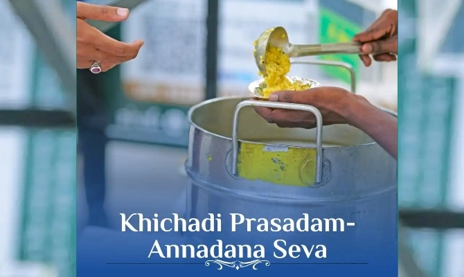 Child Annadana(feed) Seva